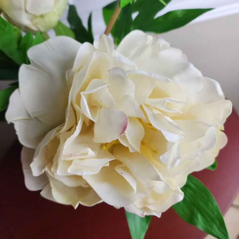 Artificial Faux Soft Touch Flower Plant in Pot Indoor Home Decoration